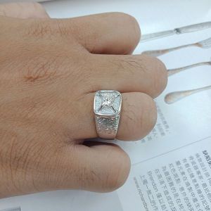 台中流當鑽石拍賣 流當鑽石 38分 F色 K金 男鑽戒 特價出清 KS020